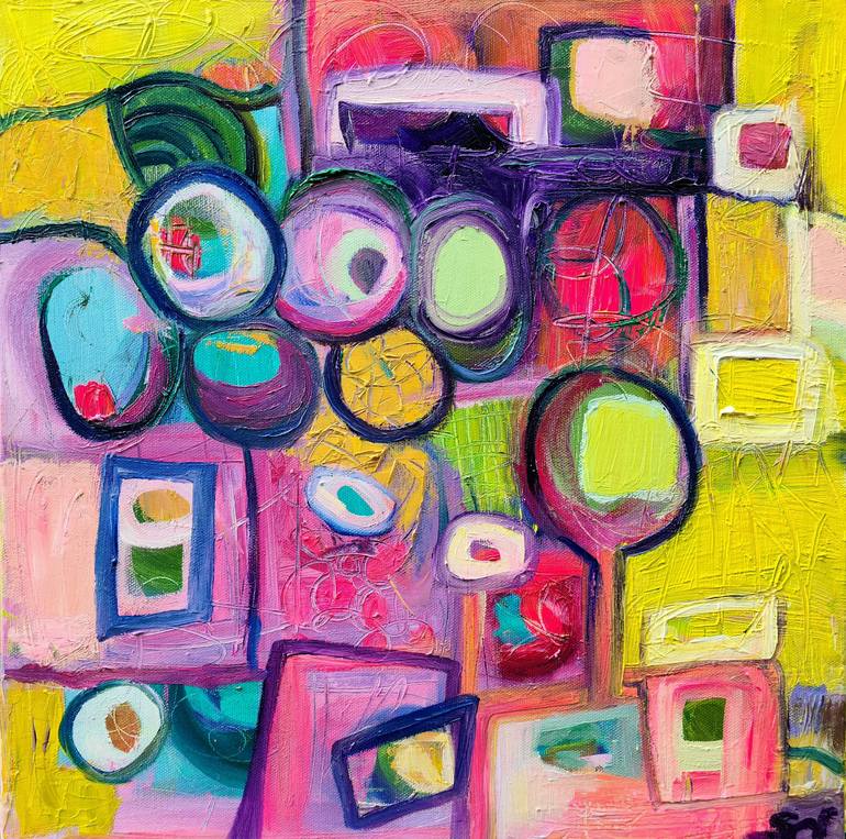 who moved the cheese? Painting by Stacy Neasham | Saatchi Art