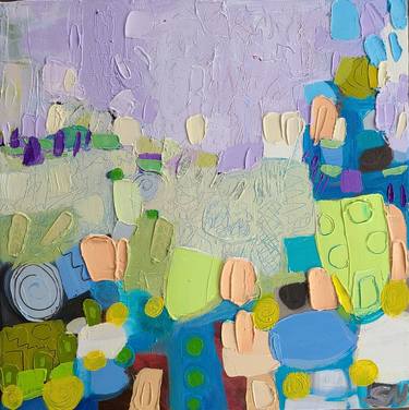 Original Abstract Expressionism Abstract Paintings by Stacy Neasham
