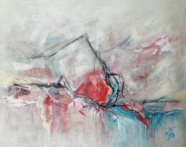Original Abstract Expressionism Abstract Paintings by Benita Malčiūtė