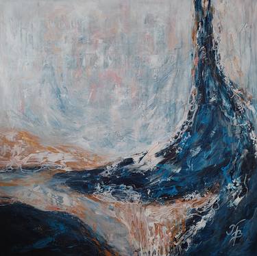Original Abstract Expressionism Abstract Paintings by Benita Malčiūtė