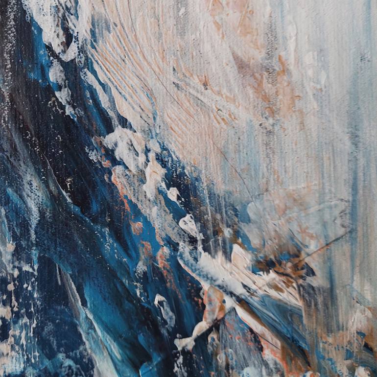 Original Abstract Expressionism Abstract Painting by Benita MalčIūTė
