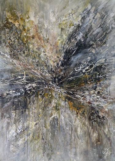 Print of Abstract Expressionism Abstract Paintings by Benita Malčiūtė