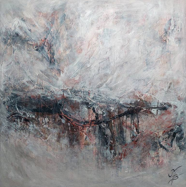 Print of Abstract Expressionism Abstract Paintings by Benita MalčIūTė