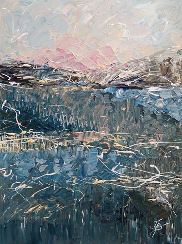 Original Abstract Painting by Benita Malčiūtė