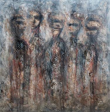 Print of Abstract Expressionism Abstract Paintings by Benita Malčiūtė