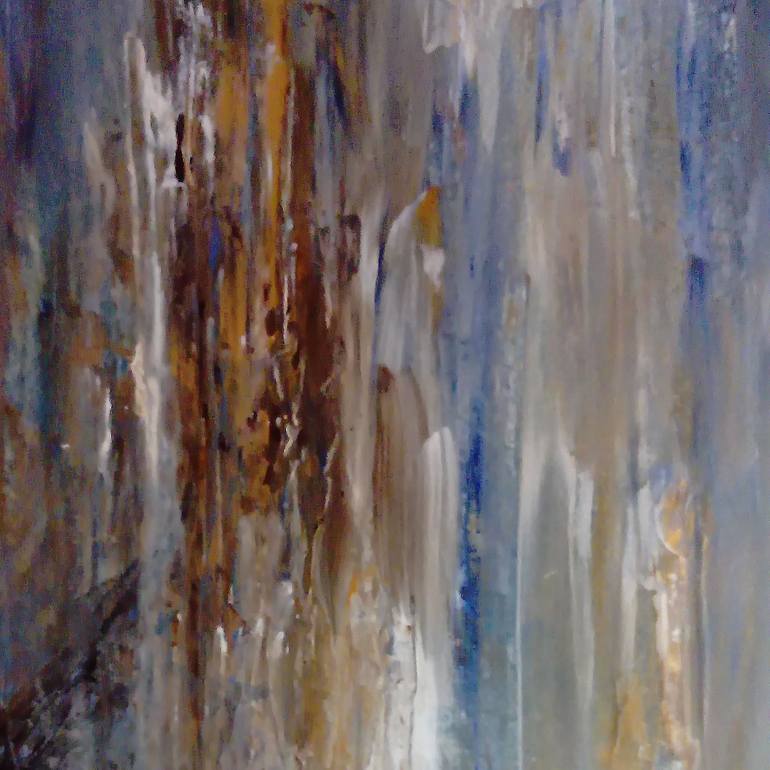 Original Abstract Expressionism Abstract Painting by Benita MalčIūTė