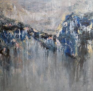 Original Abstract Expressionism Abstract Paintings by Benita Malčiūtė