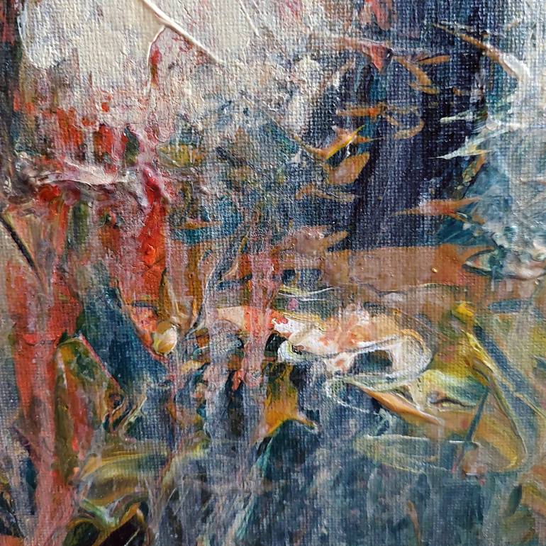 Original Contemporary Abstract Painting by Benita Malčiūtė