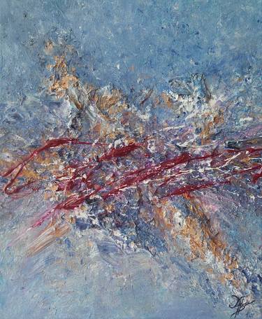 Original Abstract Expressionism Abstract Paintings by Benita Malčiūtė