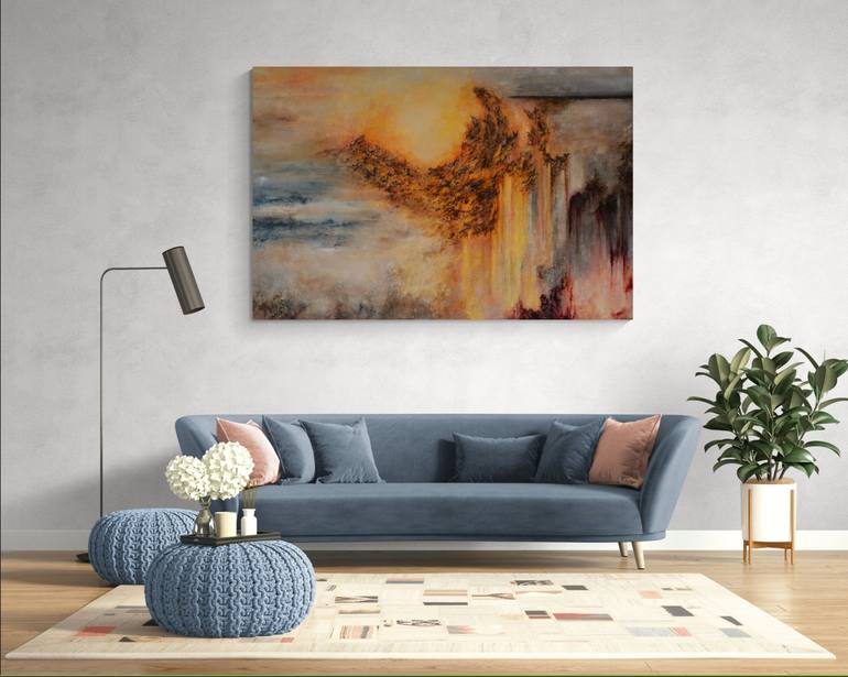 Original Contemporary Abstract Painting by Layla Rougan