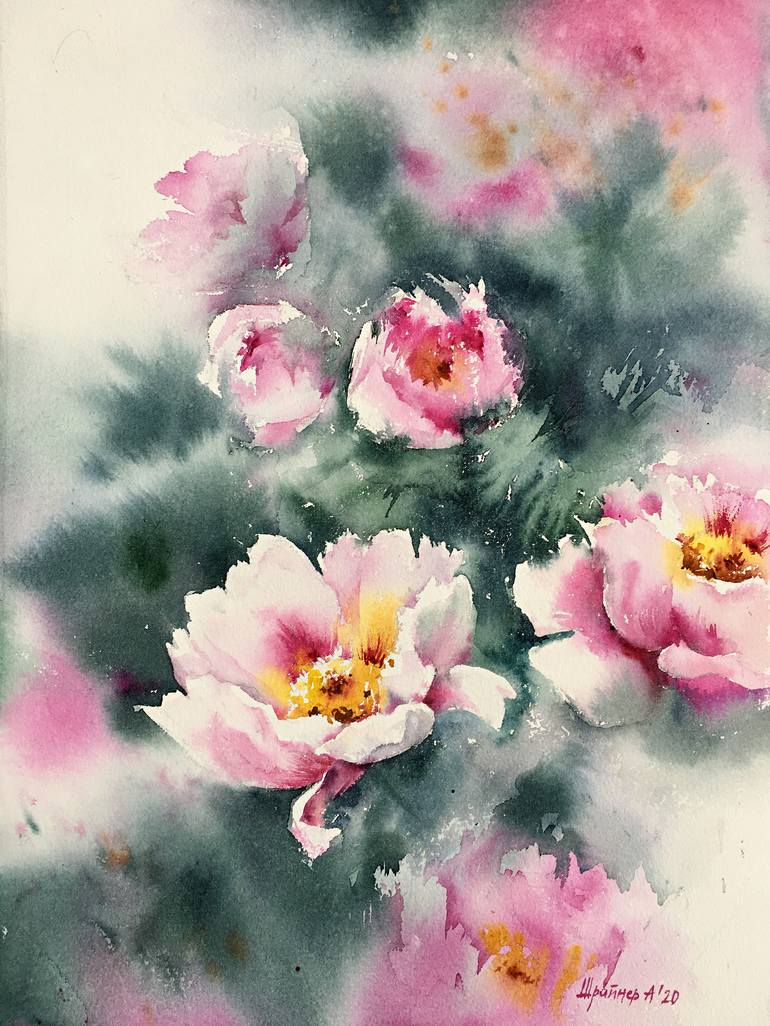 flower painting Sweet Melody