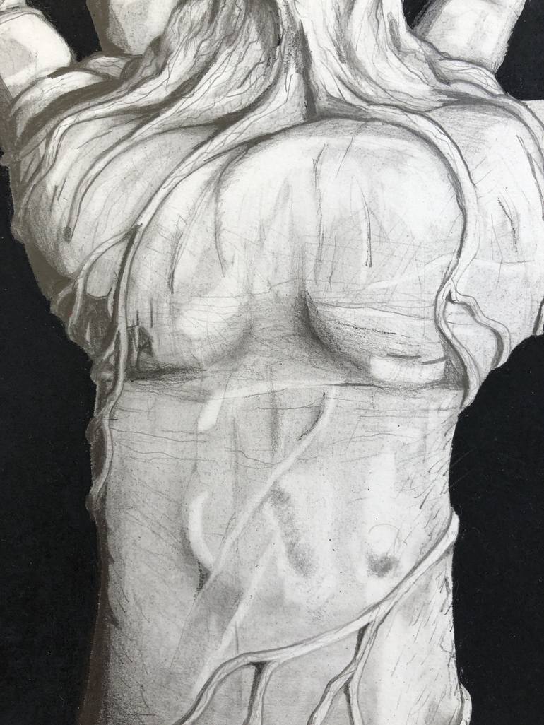 Original Body Drawing by Richard Bradshaw