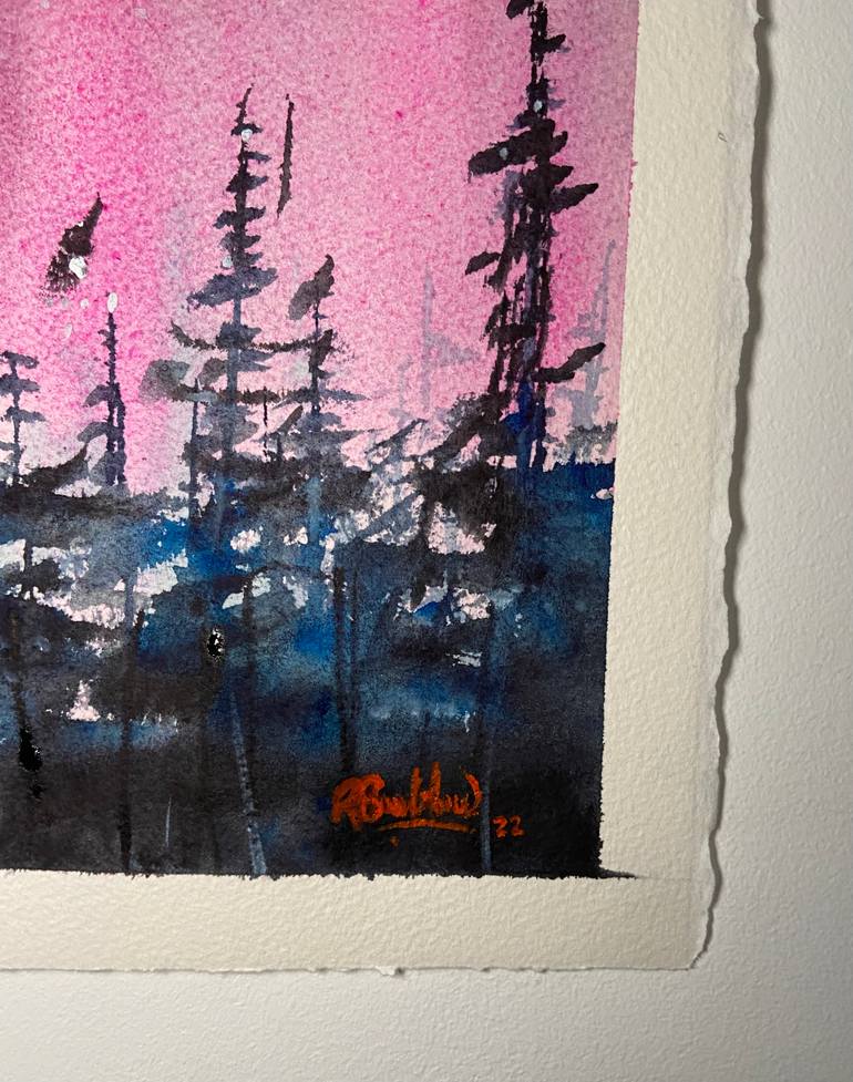 Original Expressionism Nature Painting by Richard Bradshaw