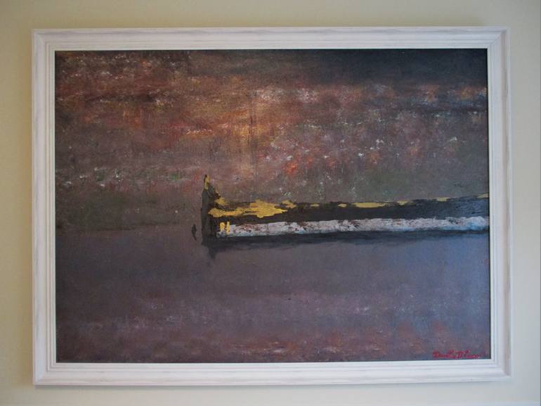 Original Abstract Expressionism Landscape Painting by David Scott Cooper