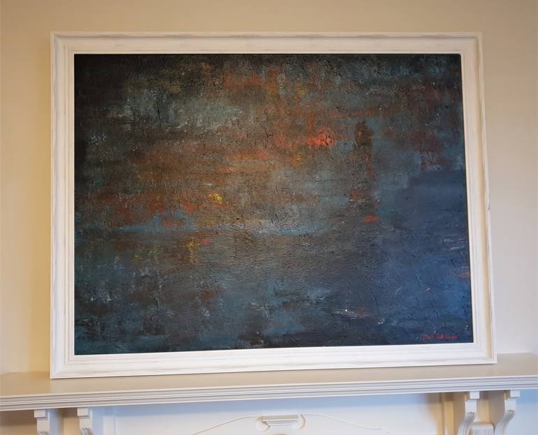 Original Abstract Expressionism Landscape Painting by David Scott Cooper