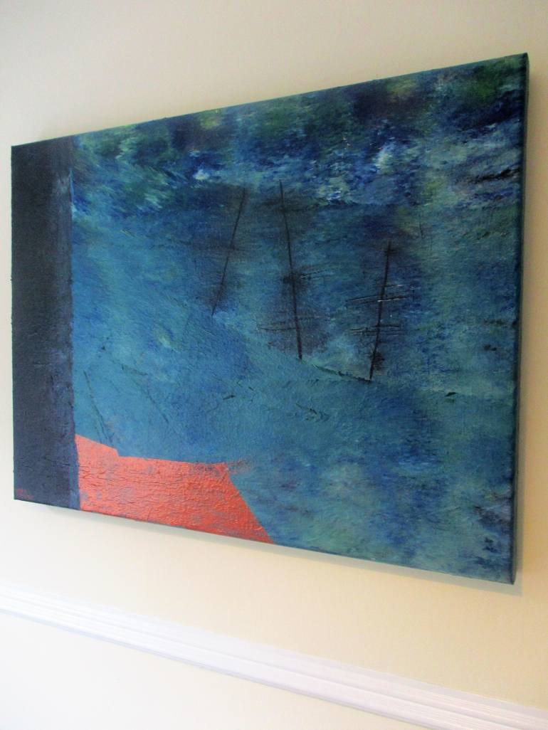Original Abstract Landscape Painting by David Scott Cooper