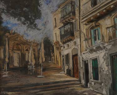 The sun on the street of Mdina thumb