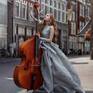 woman cello