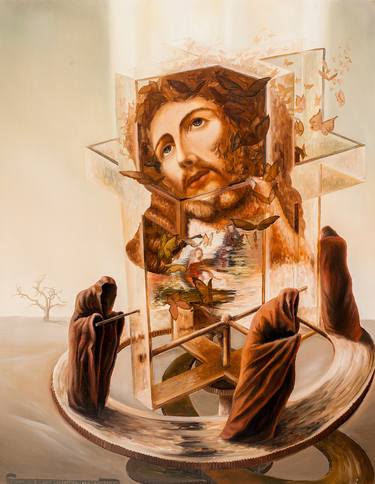 Original Fine Art Religious Painting by Sviatoslav Baziuk