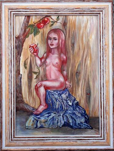 Original Surrealism Classical mythology Mixed Media by Kseniya Lia