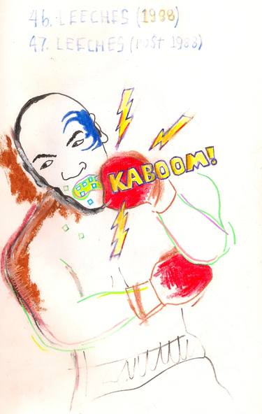 Original Expressionism Celebrity Drawings by Roger-Luis Bertuzzi