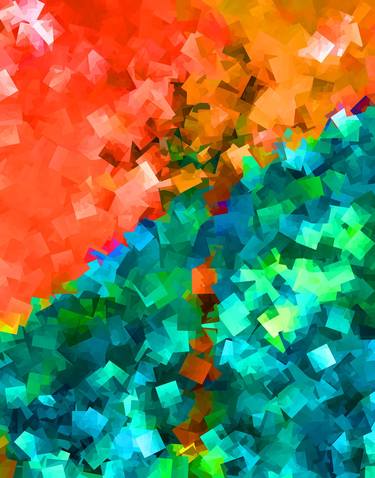 Original Abstract Digital by Jung-Hua Liu
