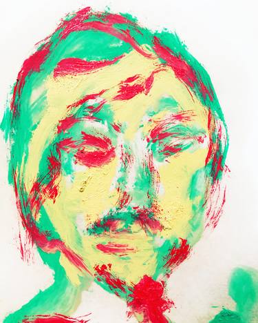 Print of Fine Art Portrait Mixed Media by Jung-Hua Liu