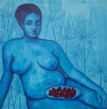 Original Figurative Nude Paintings by Oksana Chumakova