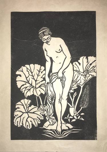 Print of Figurative Nude Printmaking by Martin Dace