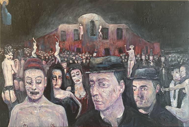 Hell Fire Club Dublin Redemption From The Desolation Of Souls Painting By Barry Lonergan Saatchi Art