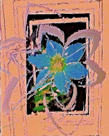Blue Flower - Limited Edition of 25 Giclee Prints thumb