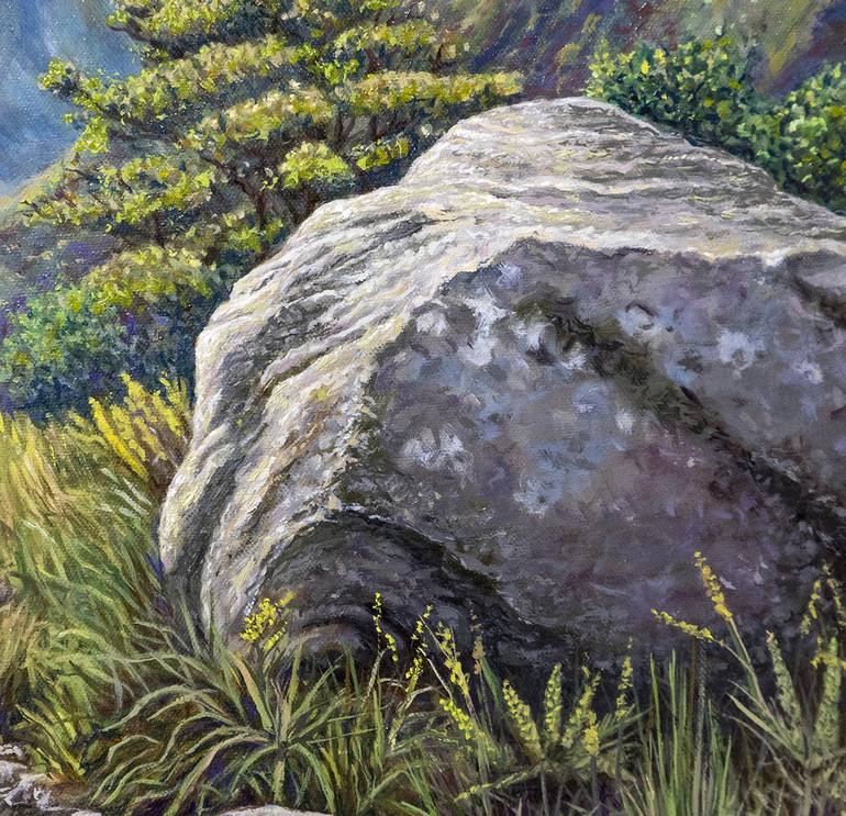 Original Realism Landscape Painting by Edwin G