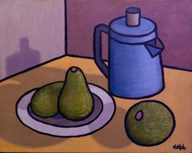 Original Modernism Still Life Painting by Edwin G