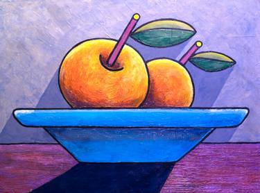 Original Fauvism Still Life Painting by Edwin G