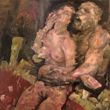 Print of Nude Paintings by Doru Ivan