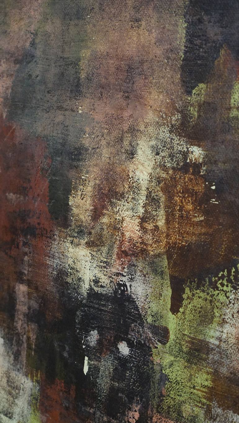Original Abstract Expressionism Abstract Painting by Adam Strandt
