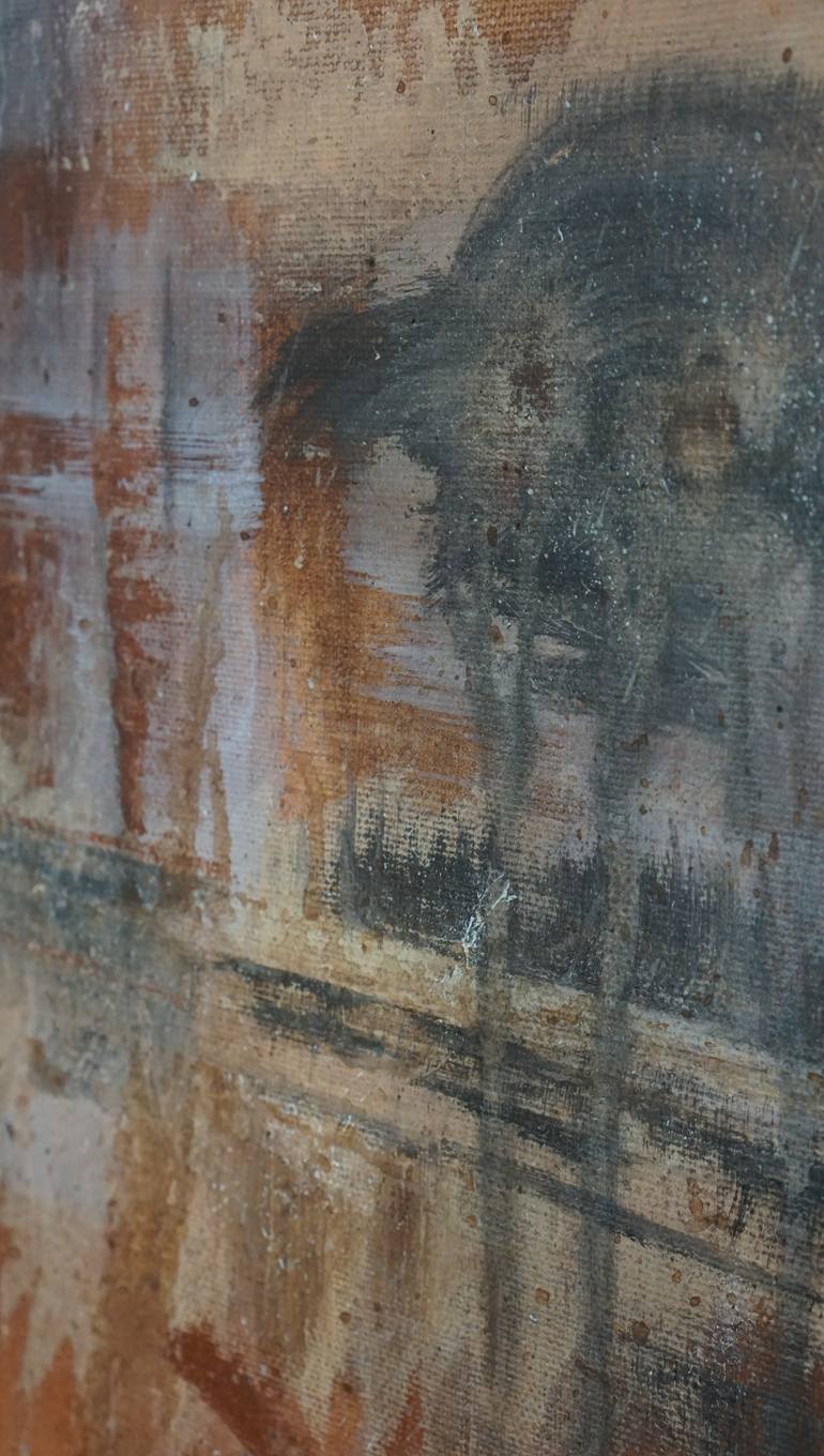 Original Abstract Expressionism Abstract Painting by Adam Strandt