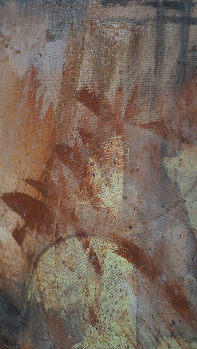 Original Abstract Expressionism Abstract Painting by Adam Strandt