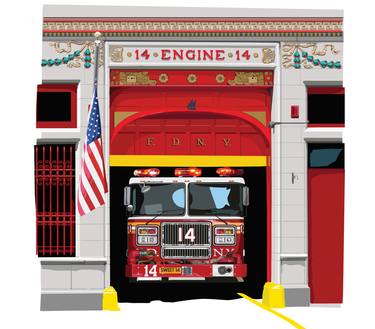 FDNY Engine 14 - Limited Edition of 100 thumb