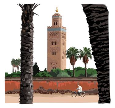 Koutoubia Mosque, Marrakesh - Limited Edition of 100 thumb