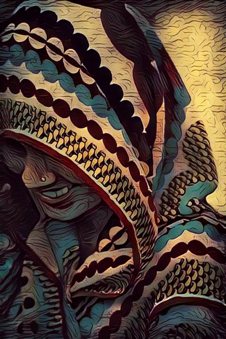 Pot pourri, Village profile Limited Edition of 5 Photography by GB