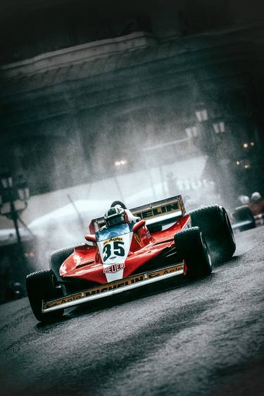 1978 Ferrari F1 in the rain - Limited Edition 1 of 5 thumb