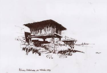 Print of Rural life Drawings by Chelo Leyría