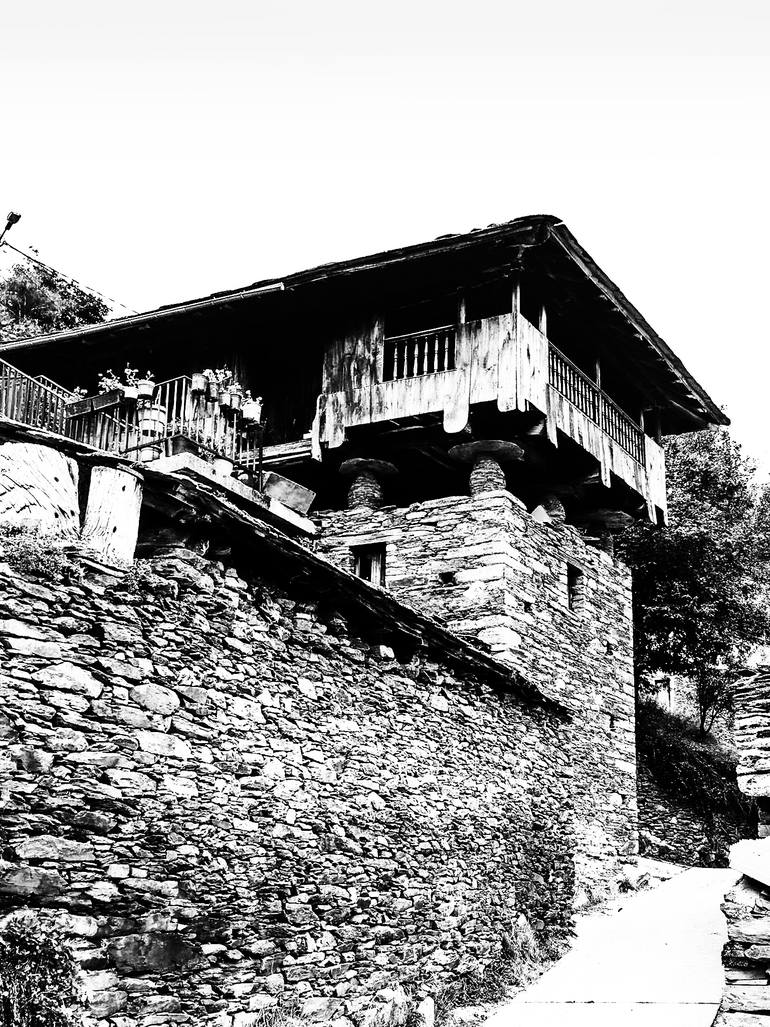 Original Documentary Outer Space Drawing by Chelo Leyría