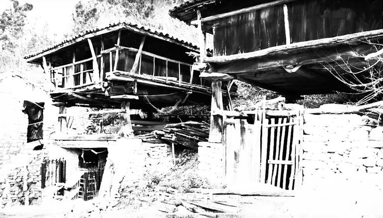 Original Documentary Outer Space Drawing by Chelo Leyría