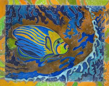 Original Fish Paintings by Florence Tedeschi