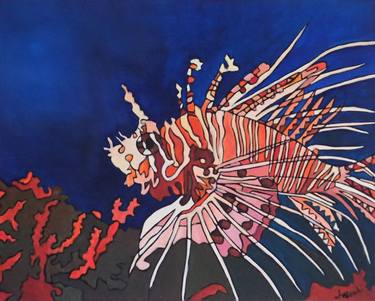 Original Fish Paintings by Florence Tedeschi