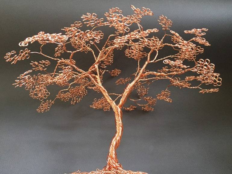 Original Modern Botanic Sculpture by Catherine White