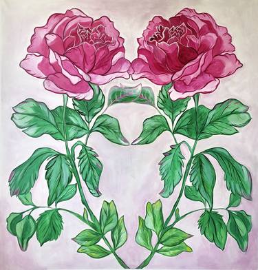 Print of Floral Paintings by Lucia Buchar