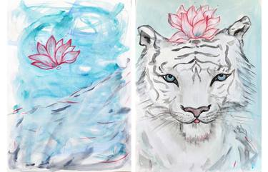 Print of Animal Paintings by Lucia Buchar